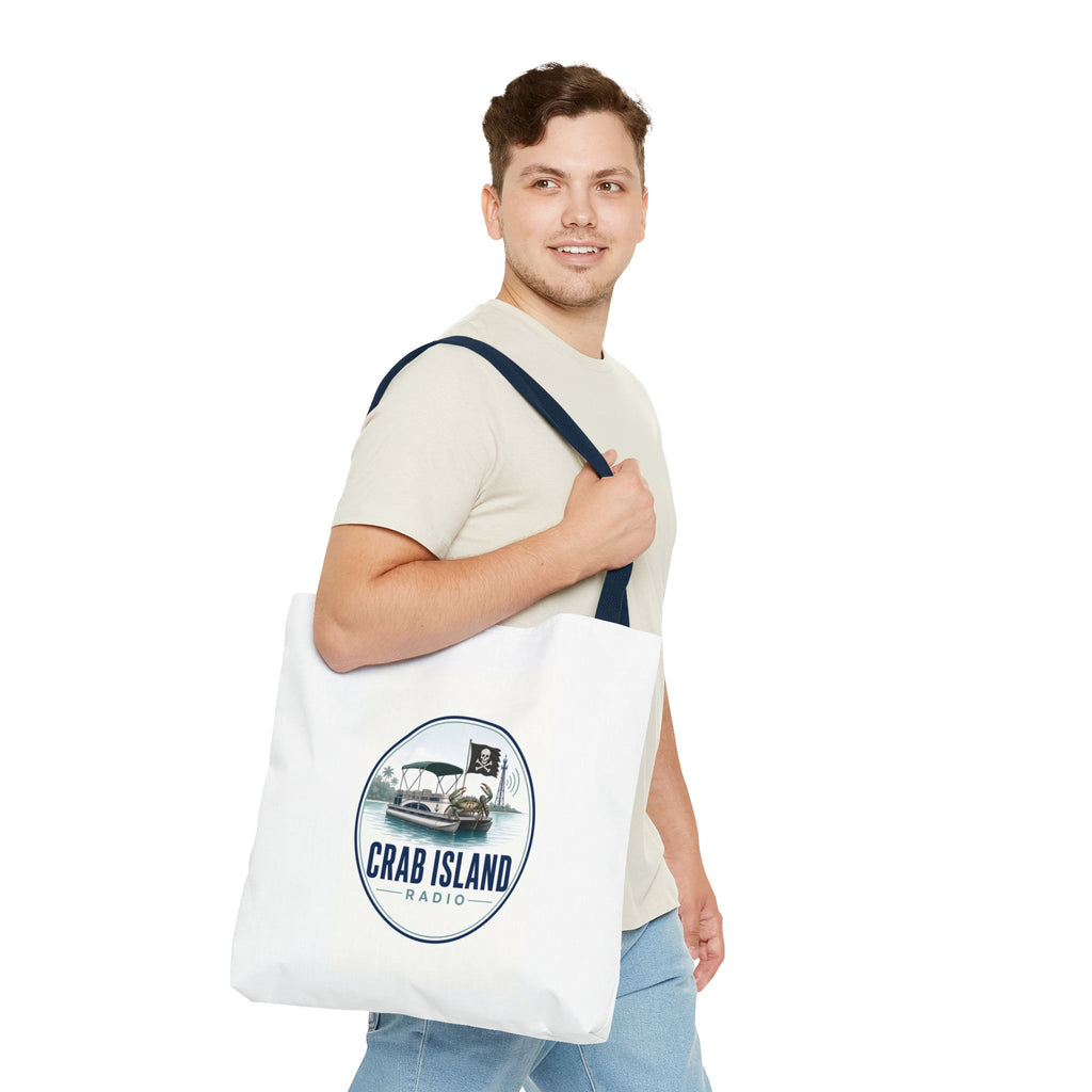 Tote Bag (AOP) – Crab Island Radio