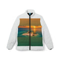 Women's Puffer Jacket (AOP) – Island Sunset