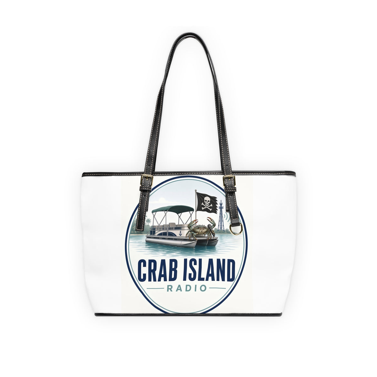 PU Leather Shoulder Bag – Crab Island Radio