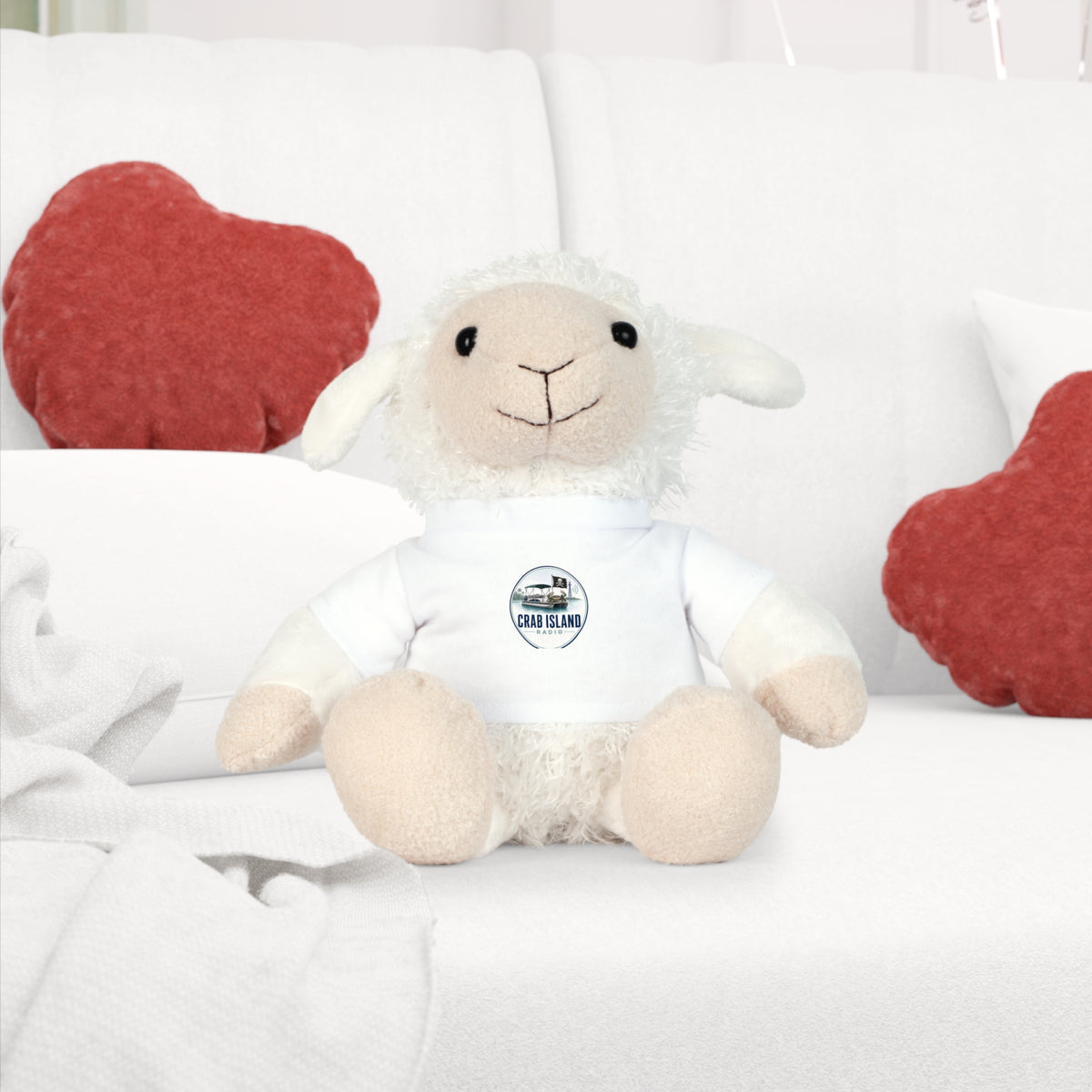 Plush Toy with T-Shirt – Crab Island Radio
