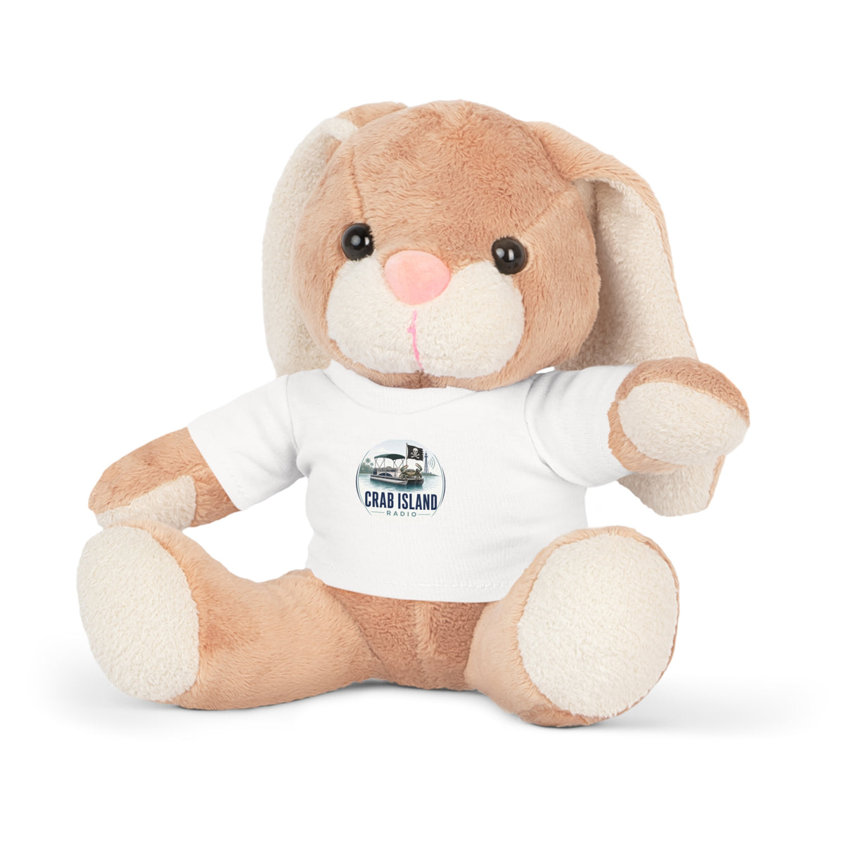 Plush Toy with T-Shirt – Crab Island Radio