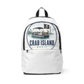 Unisex Fabric Backpack – Crab Island Radio