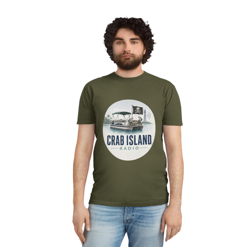 Unisex Faded Shirt – Crab Island Radio