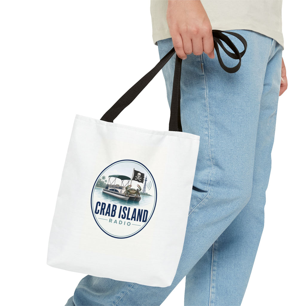 Tote Bag (AOP) – Crab Island Radio