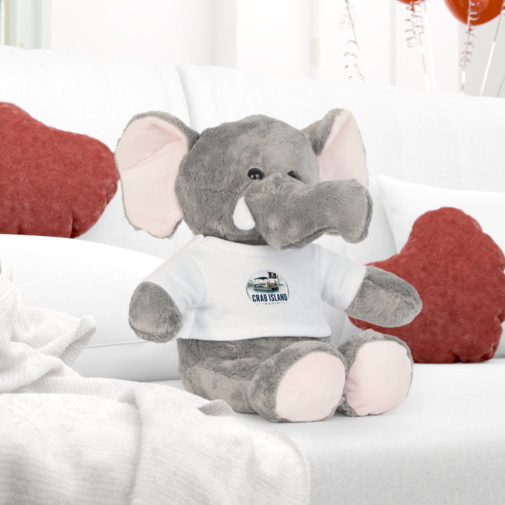 Plush Toy with T-Shirt – Crab Island Radio
