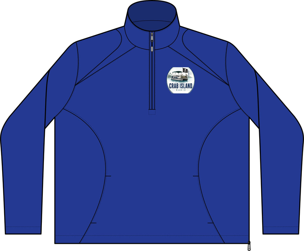 1/2-Zip Wind Shirt – Crab Island Radio