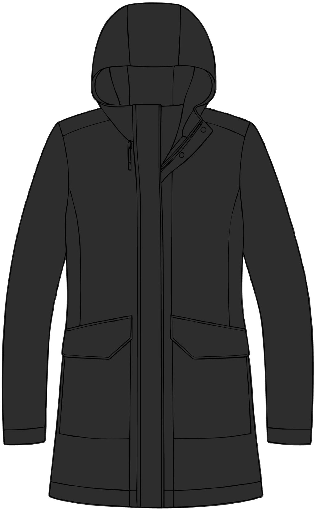 Women's Collective Outer Soft Shell Parka – Crab Island Radio