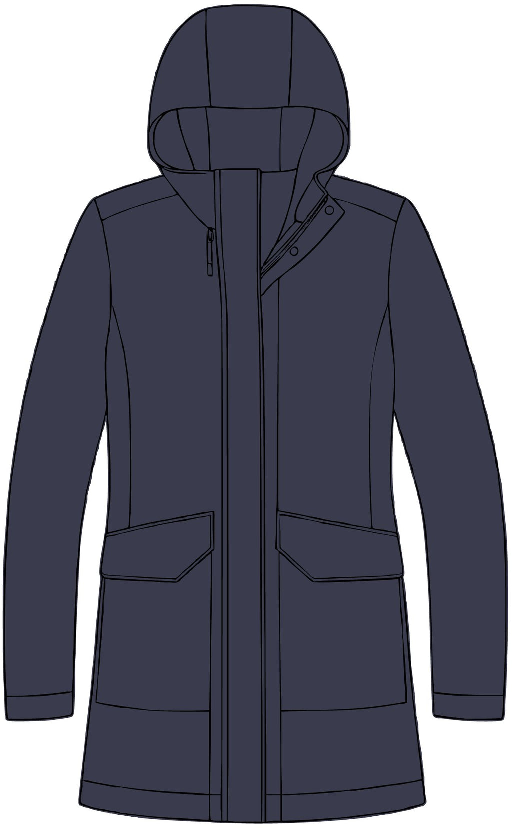 Women's Collective Outer Soft Shell Parka – Crab Island Radio