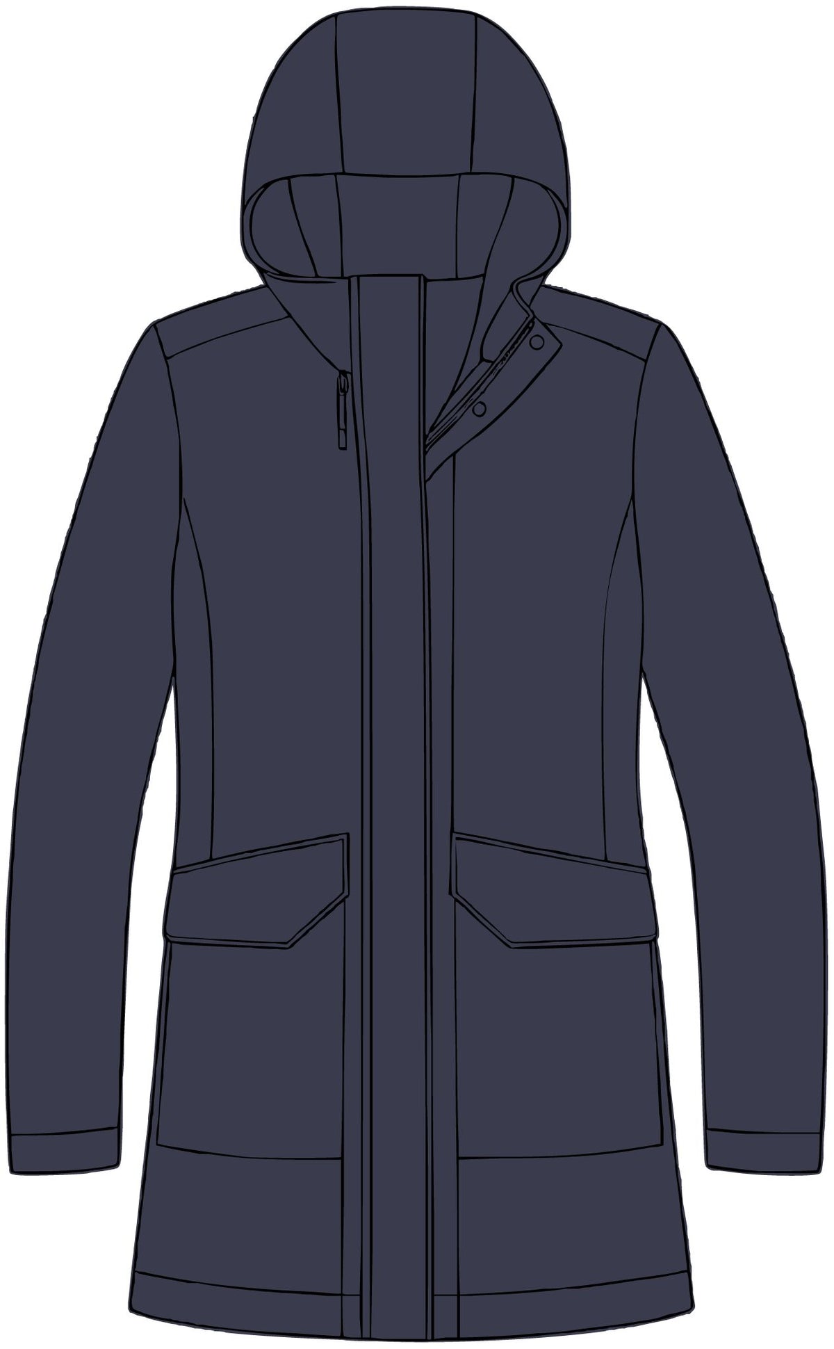 Women's Collective Outer Soft Shell Parka – Crab Island Radio
