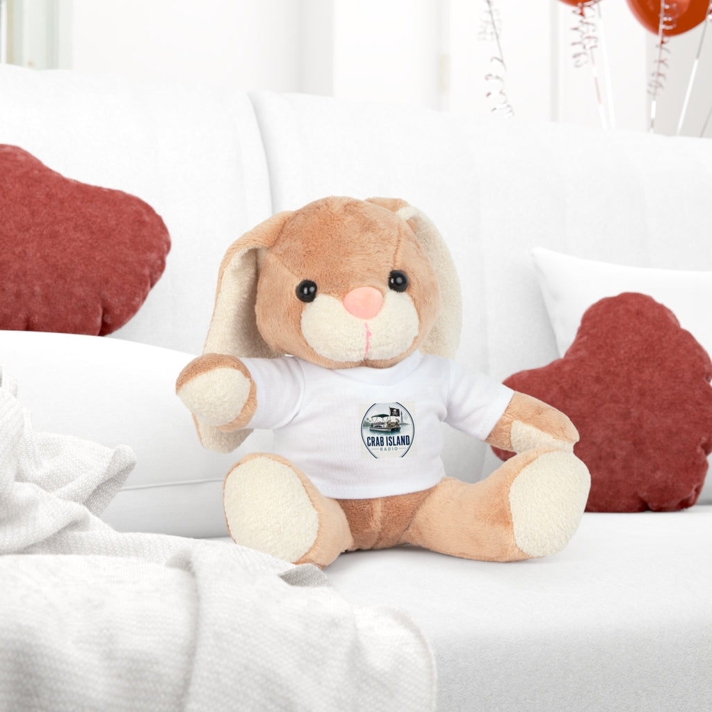 Plush Toy with T-Shirt – Crab Island Radio