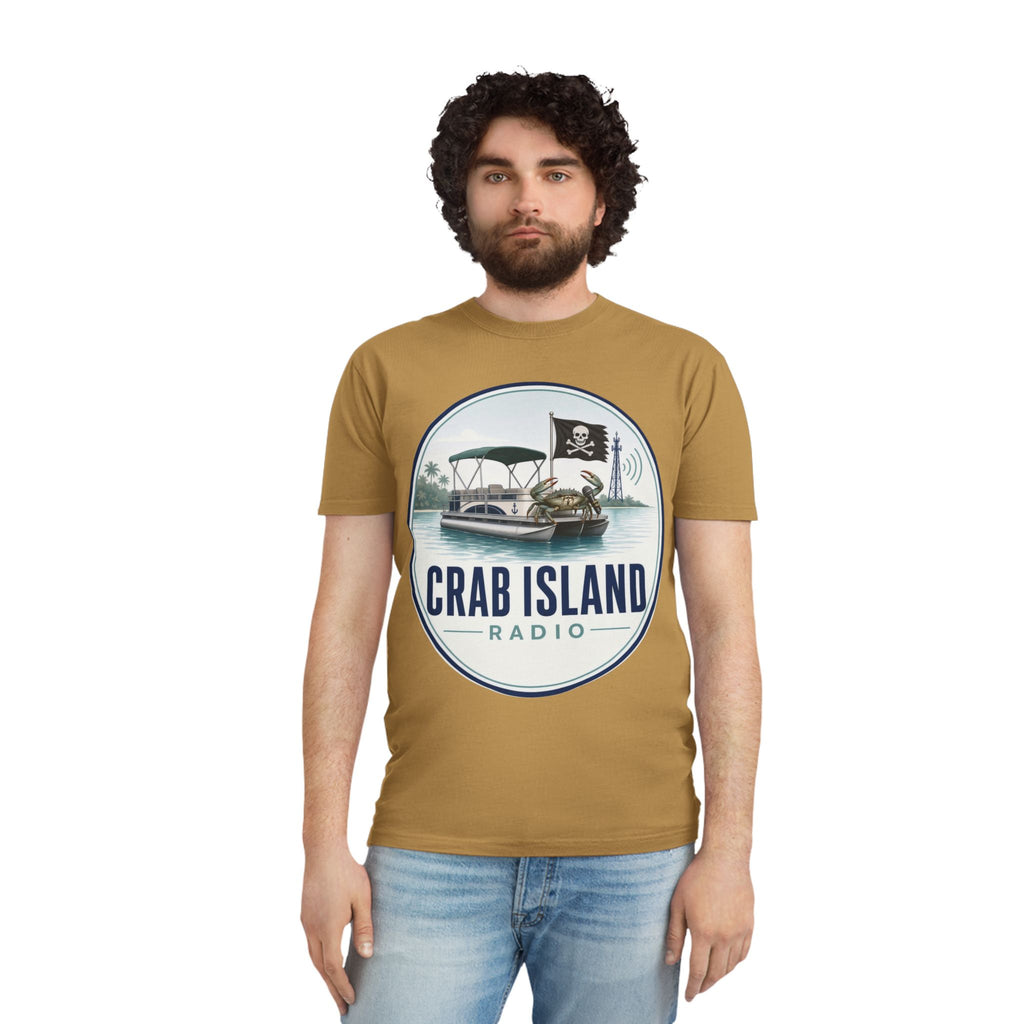 Unisex Faded Shirt – Crab Island Radio