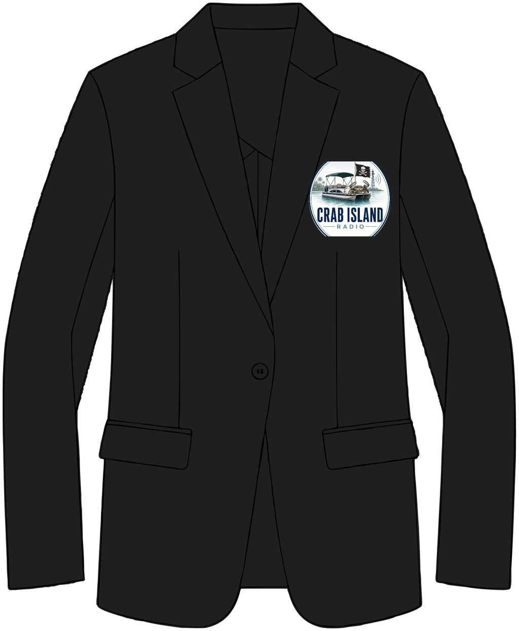 Women's Polyester Outerwear – Crab Island Radio