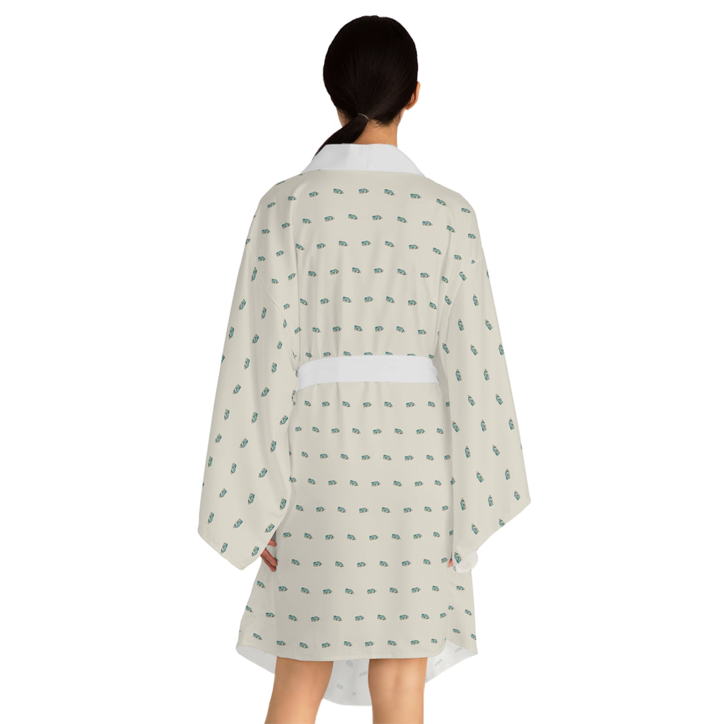 Crab Island Radio Ouchy Dots Kimono Robe