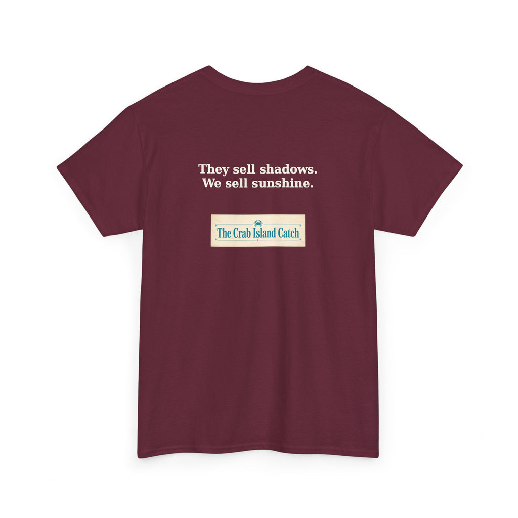 They Sell Shadows Tee – The Crab Island Catch