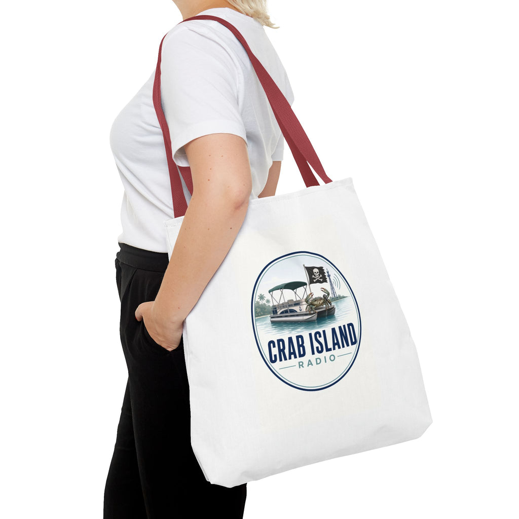 Tote Bag (AOP) – Crab Island Radio