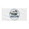 Matte Banner – Crab Island Radio