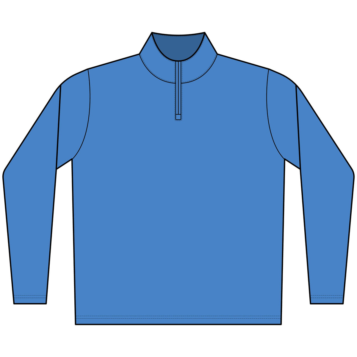 Men's Pro-Lock Performance Quarter-Zip Pullover – Crab Island Radio