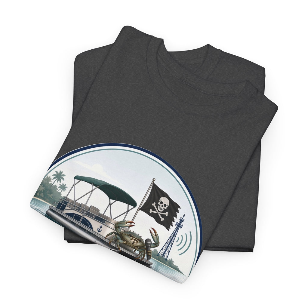 Crab Island Radio — Coffee Pot Jog Tee