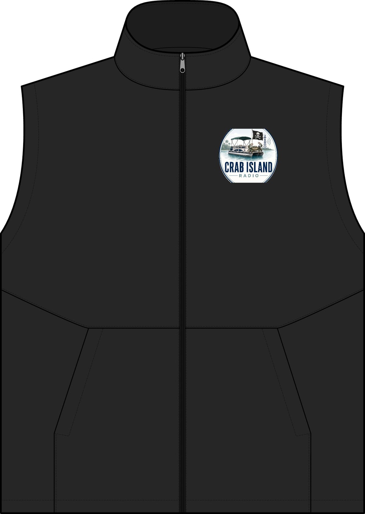 Insulated Vest – Crab Island Radio