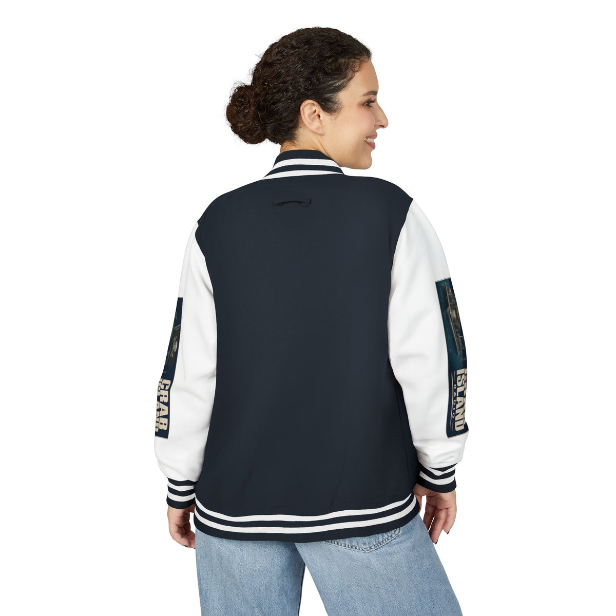 Unisex Heavyweight Letterman Jacket – Crab Island Radio