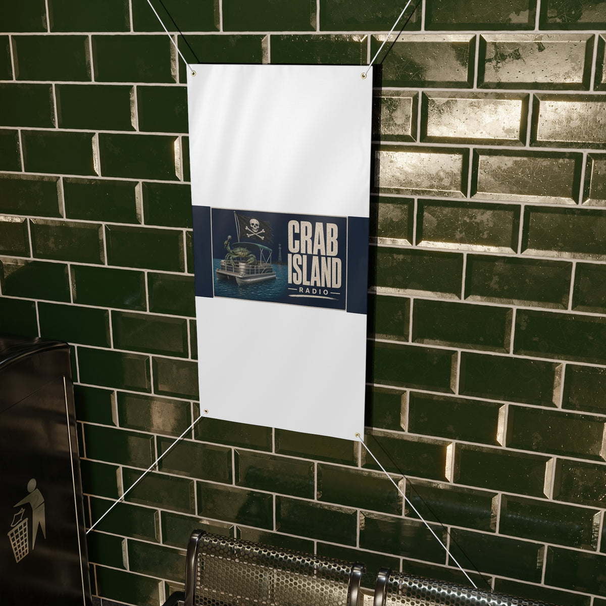 Matte Banner – Pirate Crab