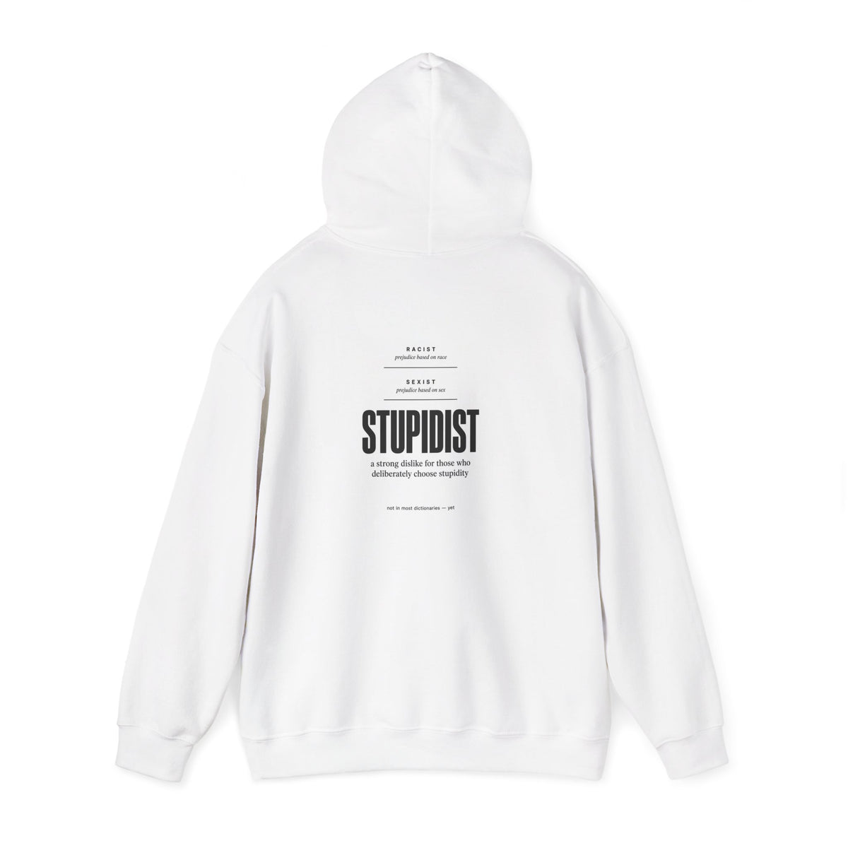 STUPIDIST Dictionary Definition Hoodie – Funny Meme Hooded Sweatshirt