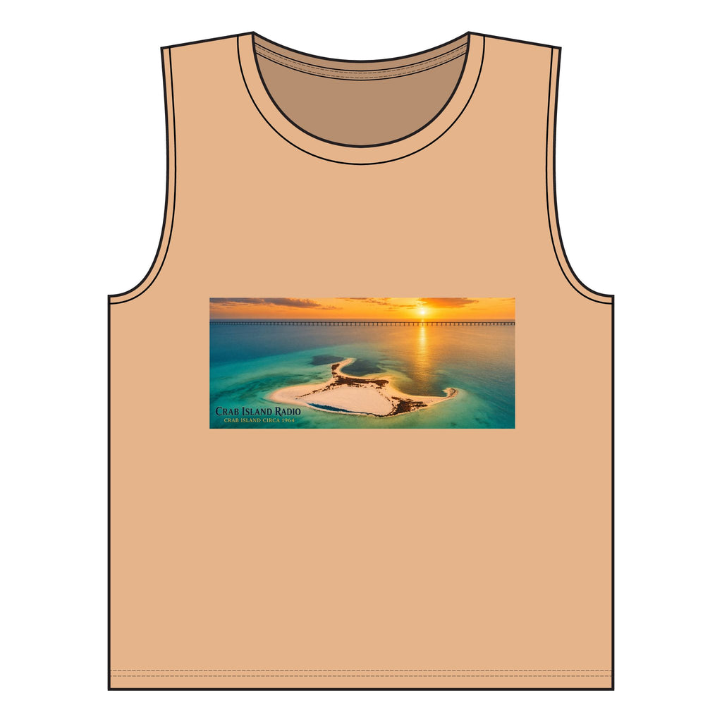Crab Island Radio Women's Island Sunset Tank Top