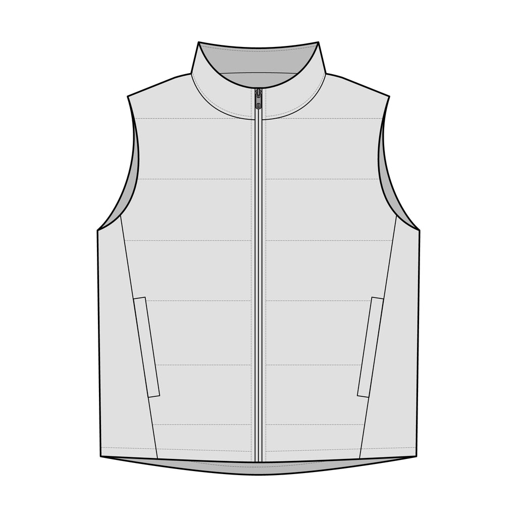 Women's Puffer Vest – Crab Island Radio