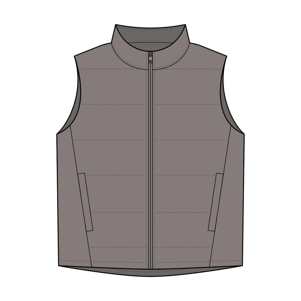 Women's Puffer Vest – Crab Island Radio