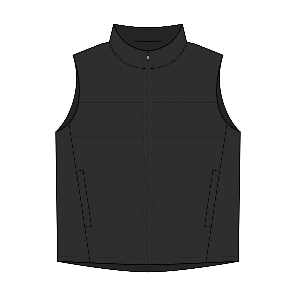 Women's Puffer Vest – Crab Island Radio