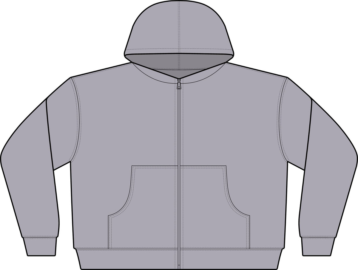 Women's Relax Zip Hood – Crab Island Radio