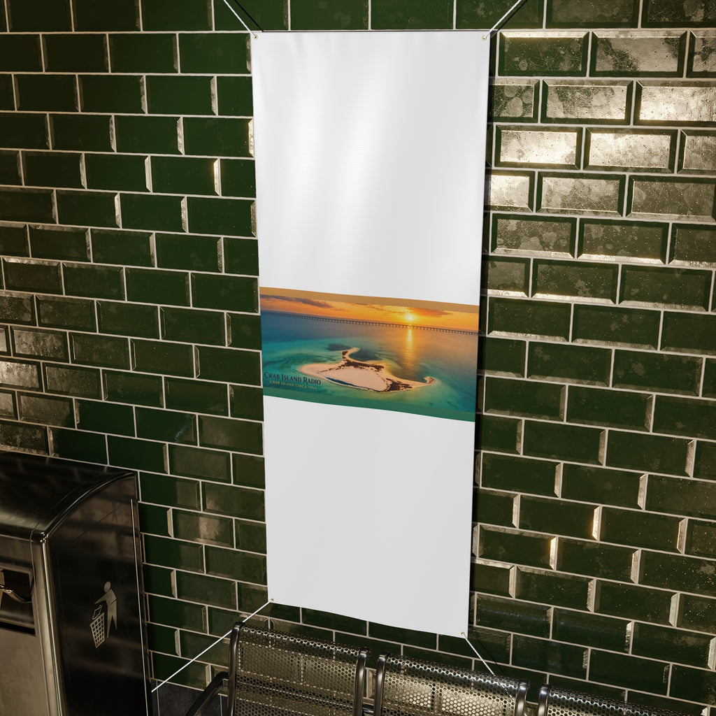 Matte Banner – Island Sunset