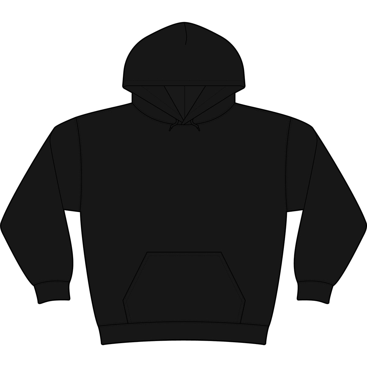 PosiCharge Tri-Blend Wicking Fleece Hooded Pullover – Pirate Crab