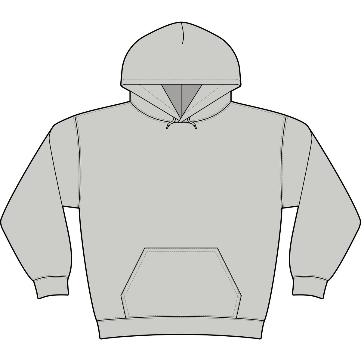PosiCharge Tri-Blend Wicking Fleece Hooded Pullover – Pirate Crab