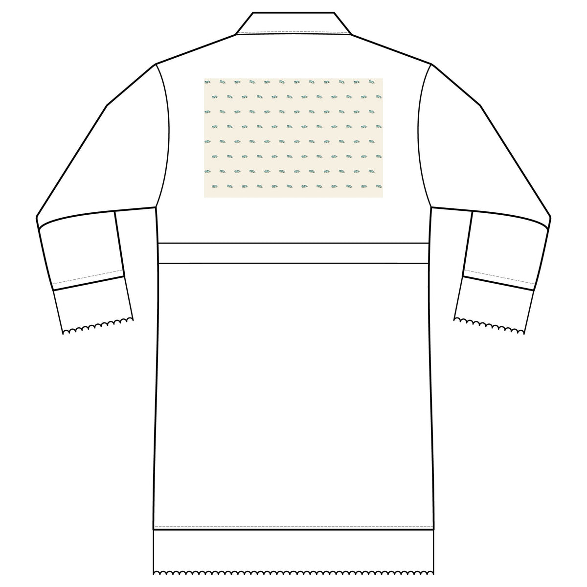 Crab Island Radio Ouchy Dots Satin Robe