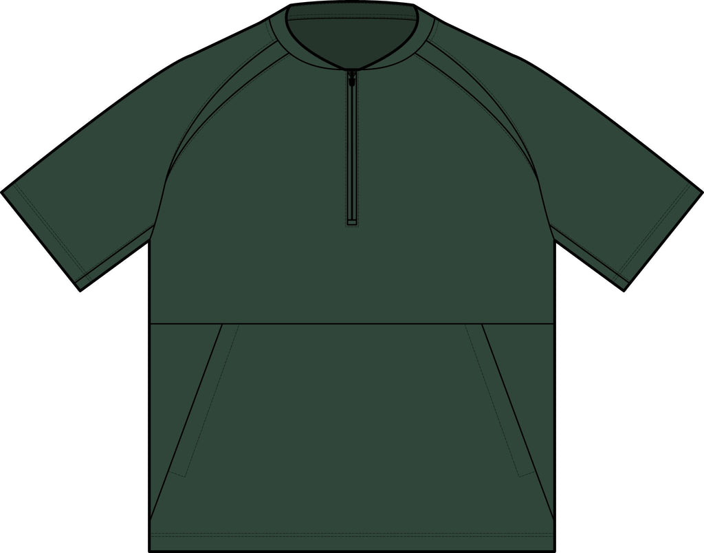 Repeat 1/2-Zip Short Sleeve Jacket – Crab Island Radio