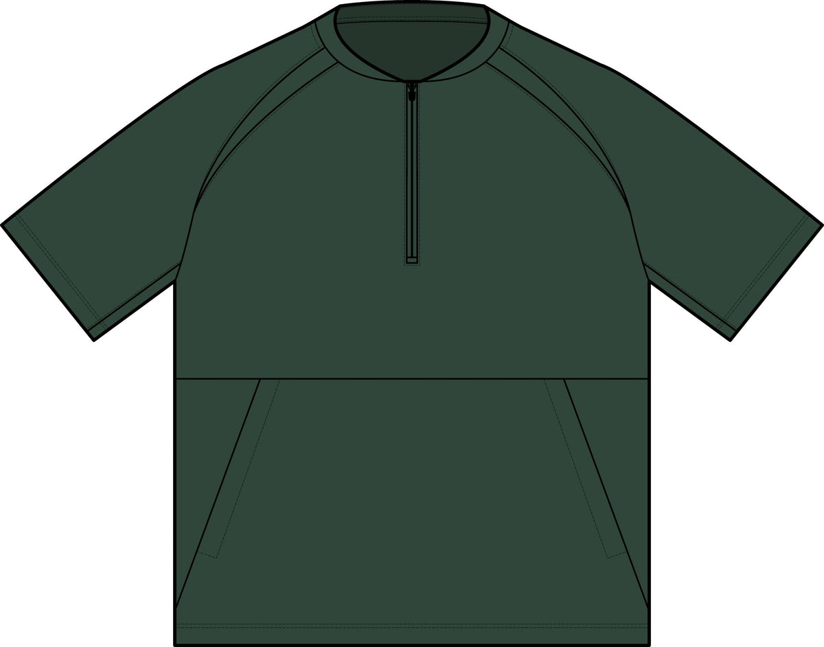 Repeat 1/2-Zip Short Sleeve Jacket – Crab Island Radio