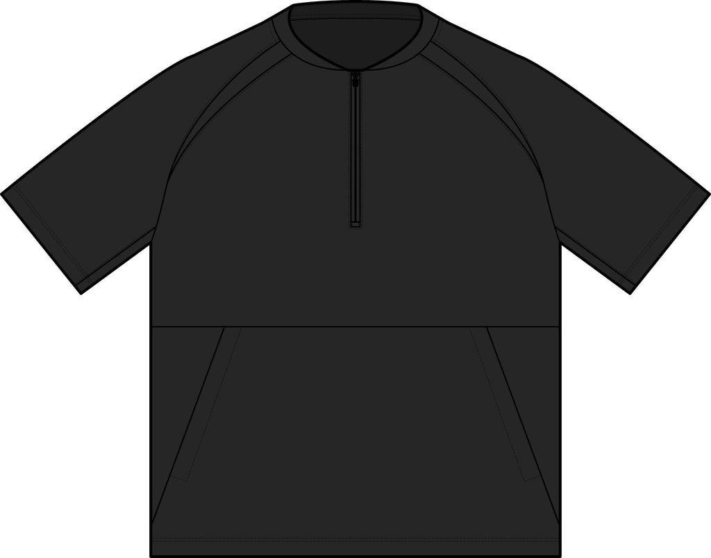 Repeat 1/2-Zip Short Sleeve Jacket – Crab Island Radio