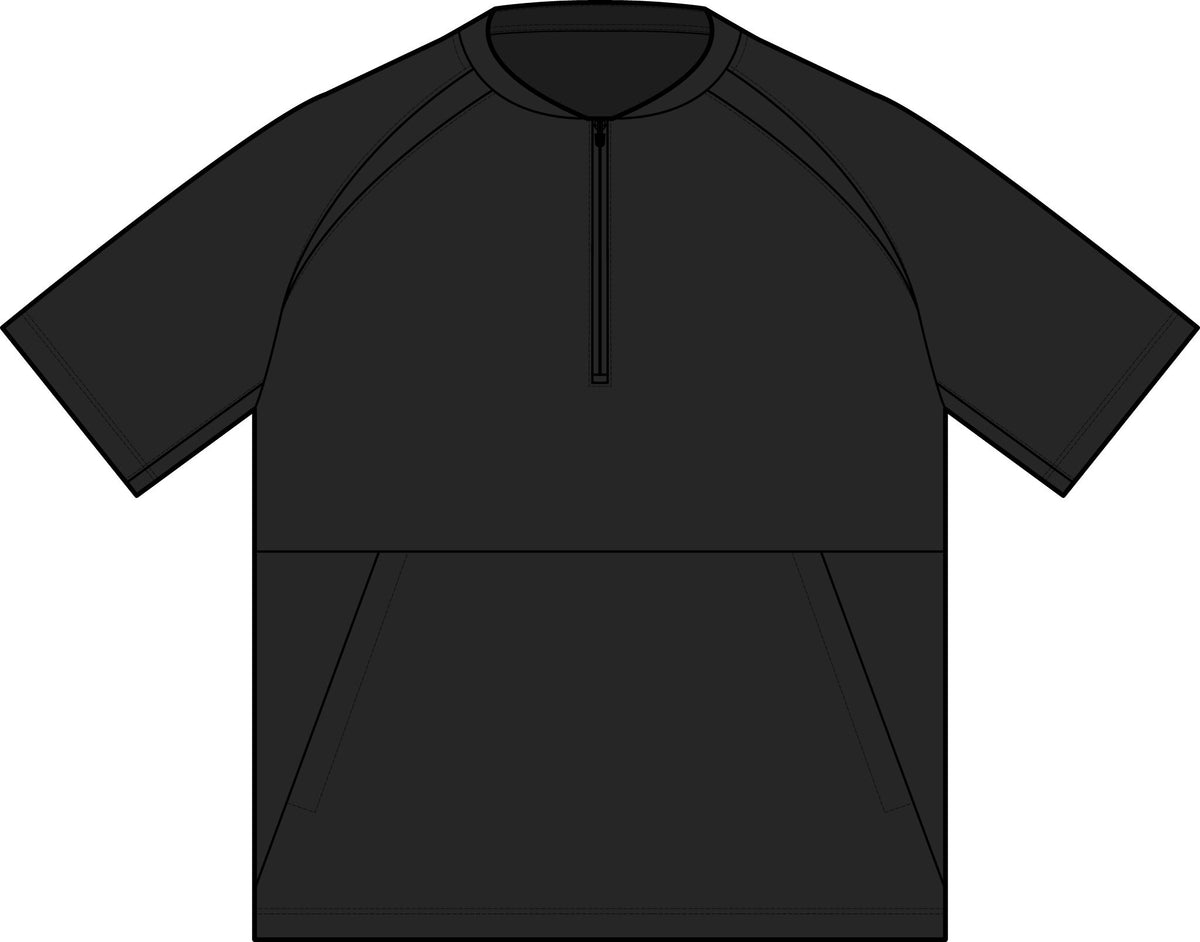 Repeat 1/2-Zip Short Sleeve Jacket – Crab Island Radio
