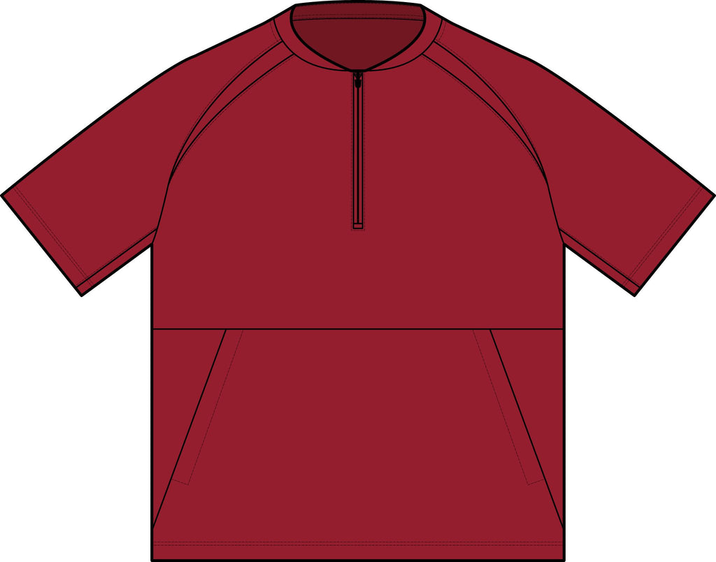 Repeat 1/2-Zip Short Sleeve Jacket – Crab Island Radio