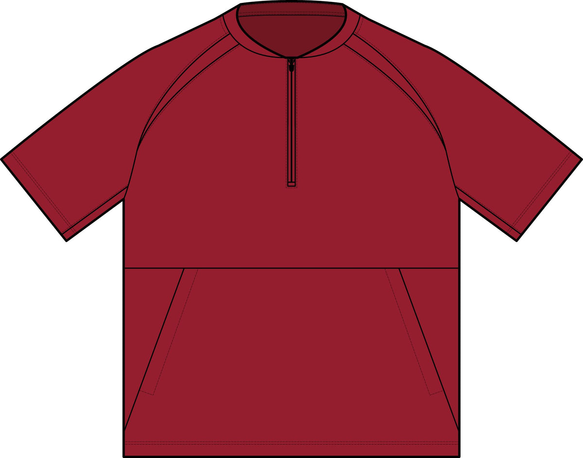 Repeat 1/2-Zip Short Sleeve Jacket – Crab Island Radio