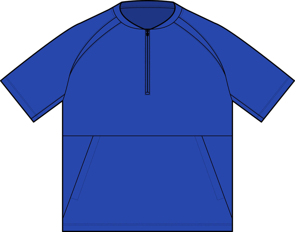 Repeat 1/2-Zip Short Sleeve Jacket – Crab Island Radio