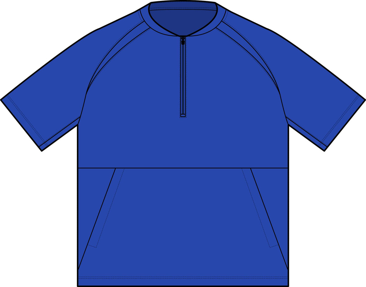 Repeat 1/2-Zip Short Sleeve Jacket – Crab Island Radio