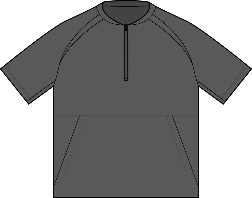 Repeat 1/2-Zip Short Sleeve Jacket – Crab Island Radio