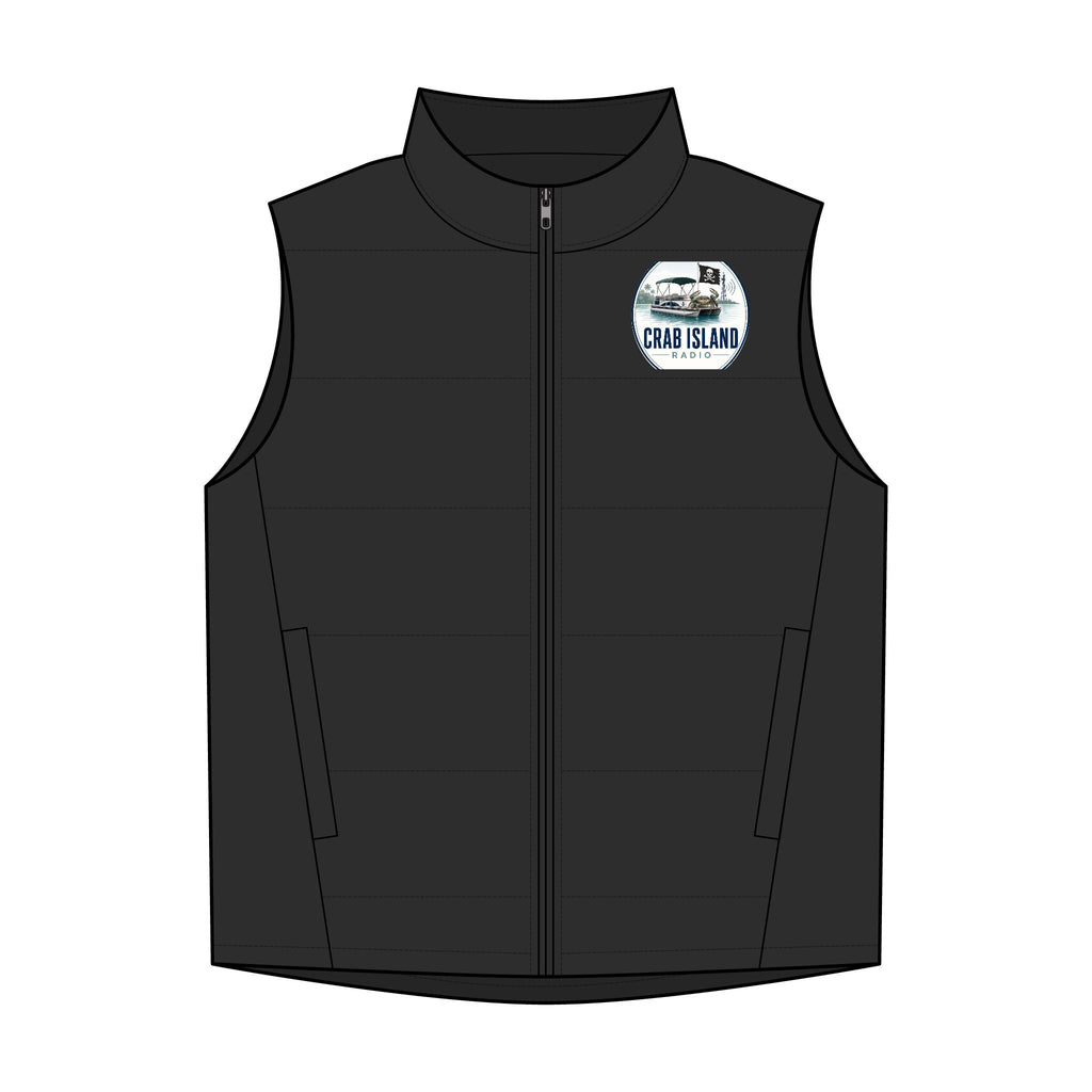 Women's Puffer Vest – Crab Island Radio