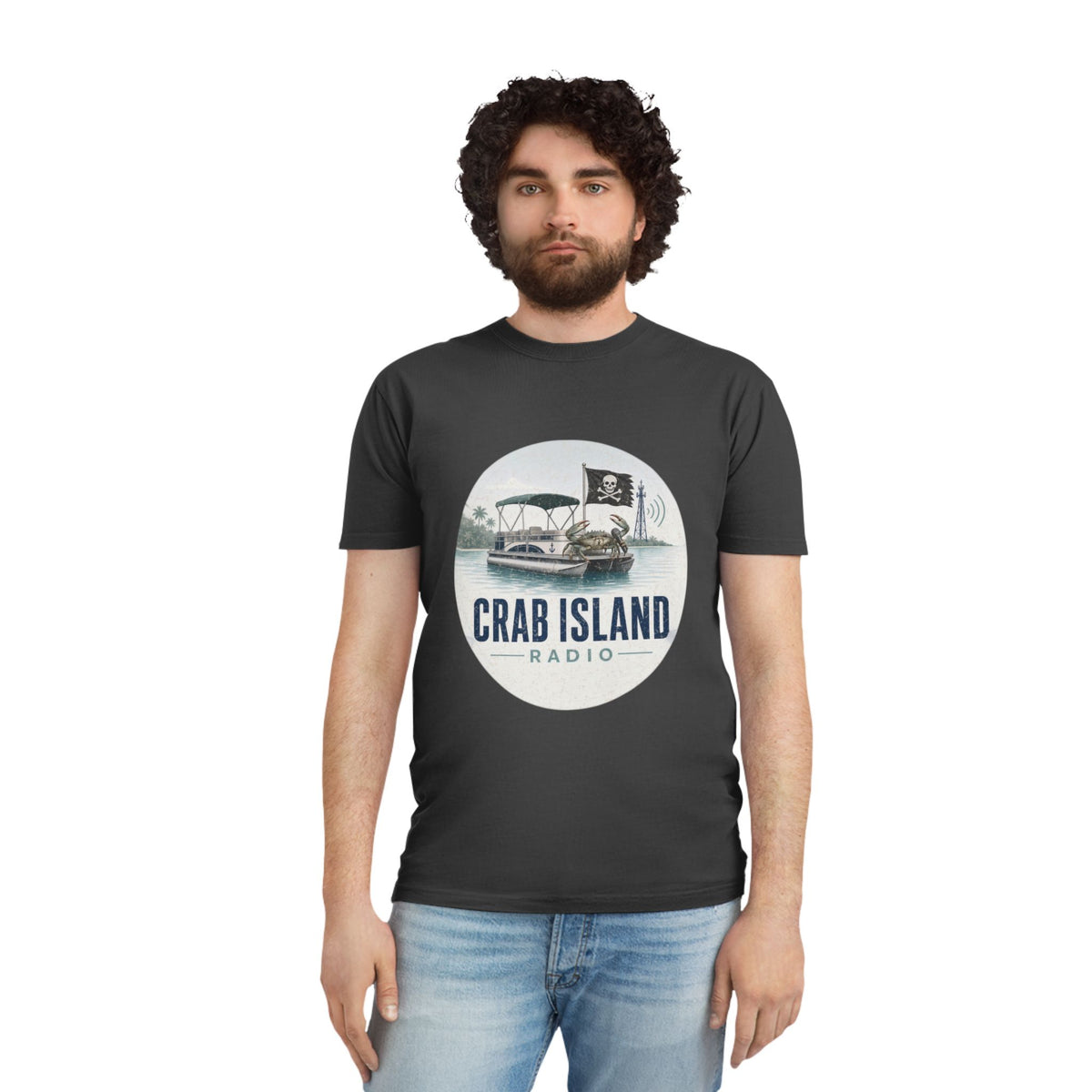 Unisex Faded Shirt – Crab Island Radio