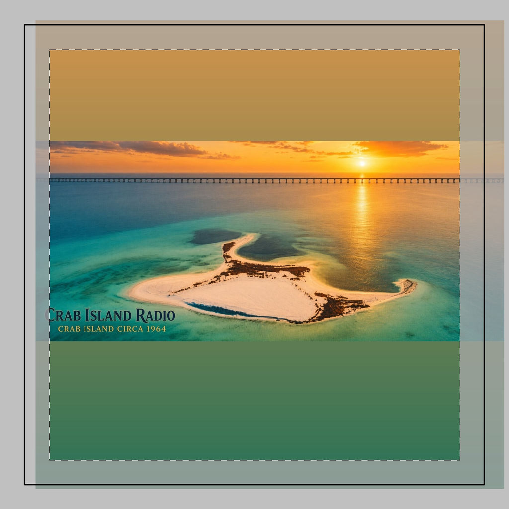 Poly Twill Pillow – Island Sunset