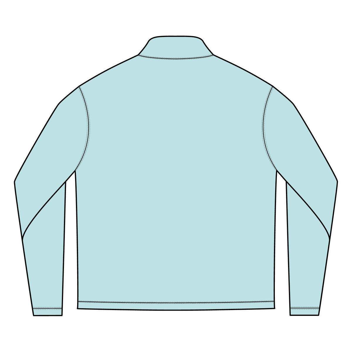 Men' Midweight Quarter Zip – Crab Island Radio