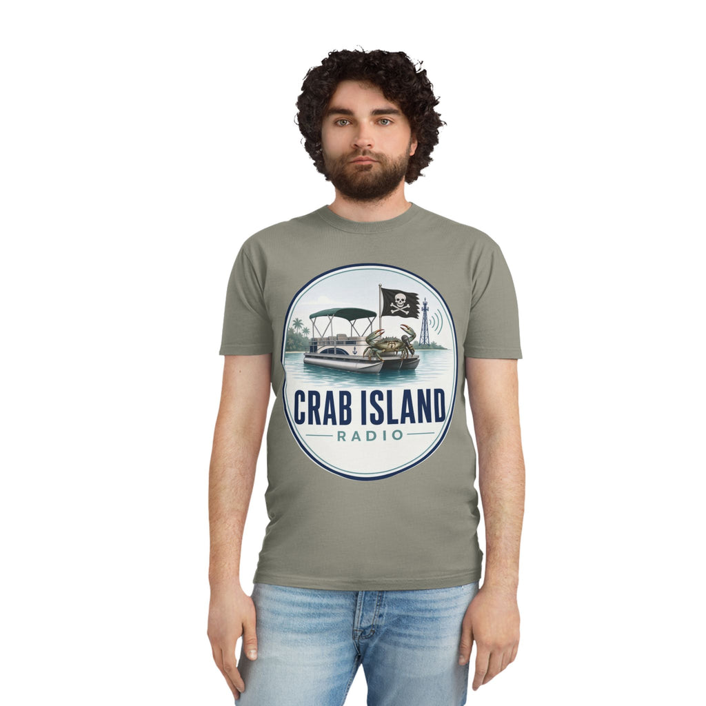 Unisex Faded Shirt – Crab Island Radio