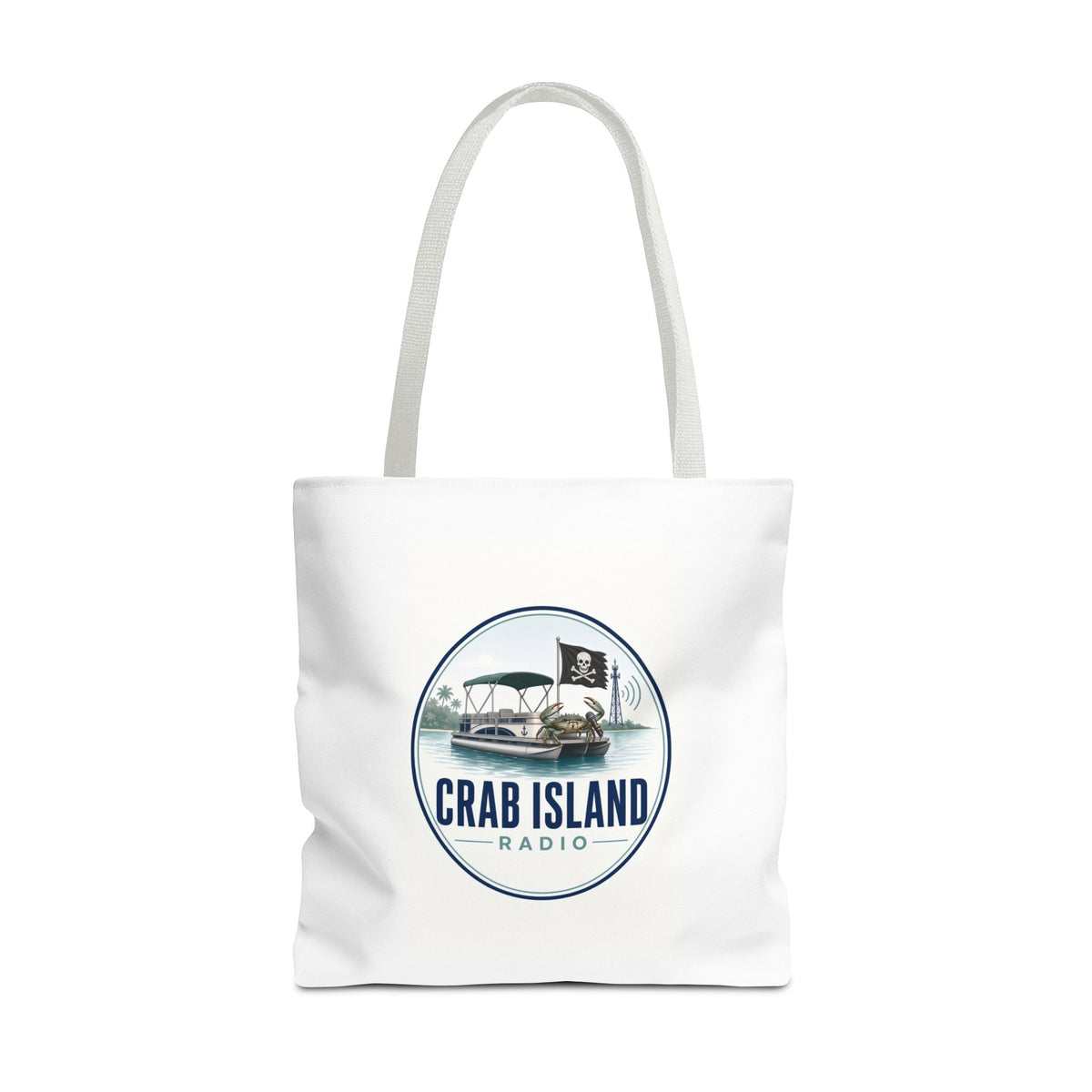 Tote Bag (AOP) – Crab Island Radio